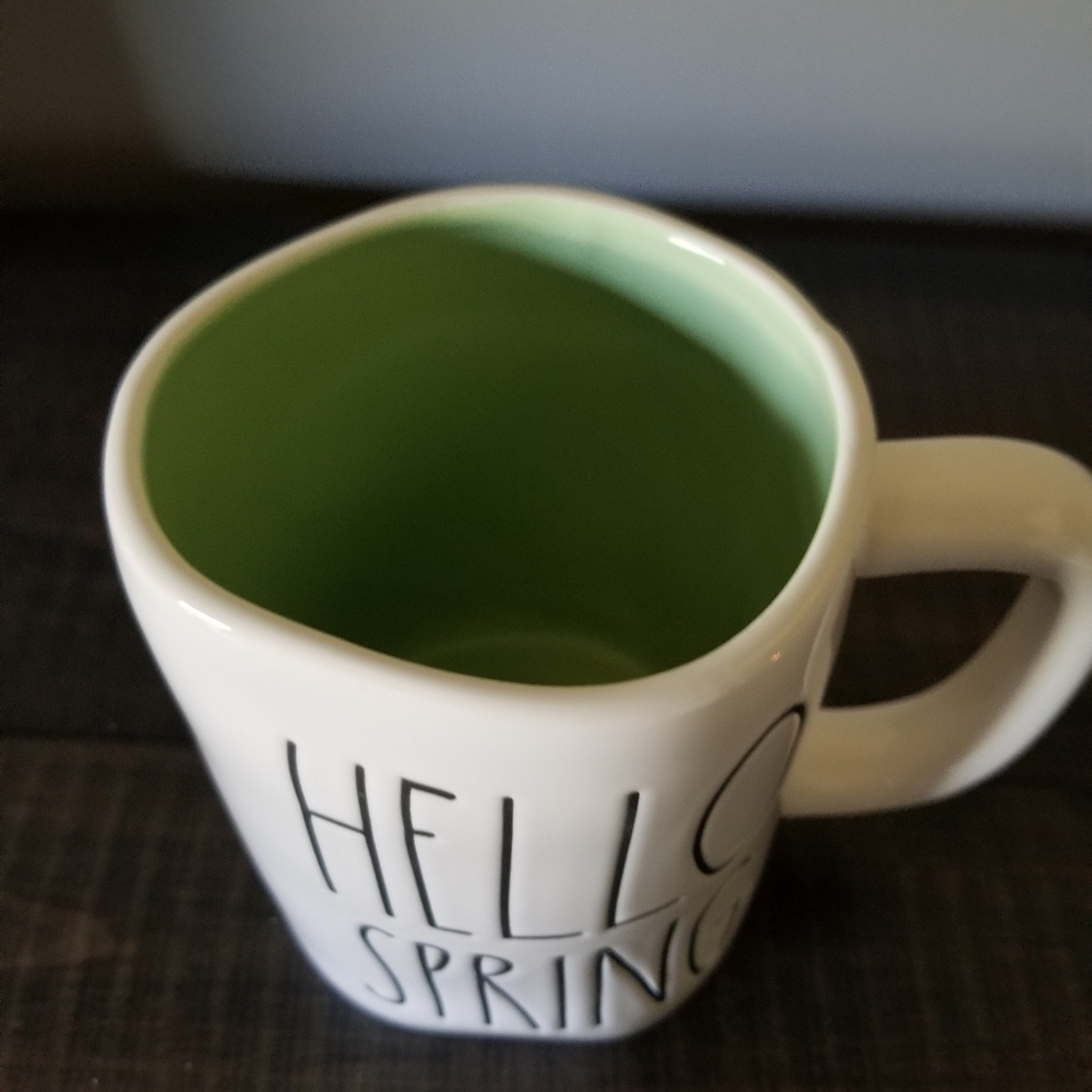 NWOT- Rae Dunn "Hello Spring" mug - Picture 2 of 3
